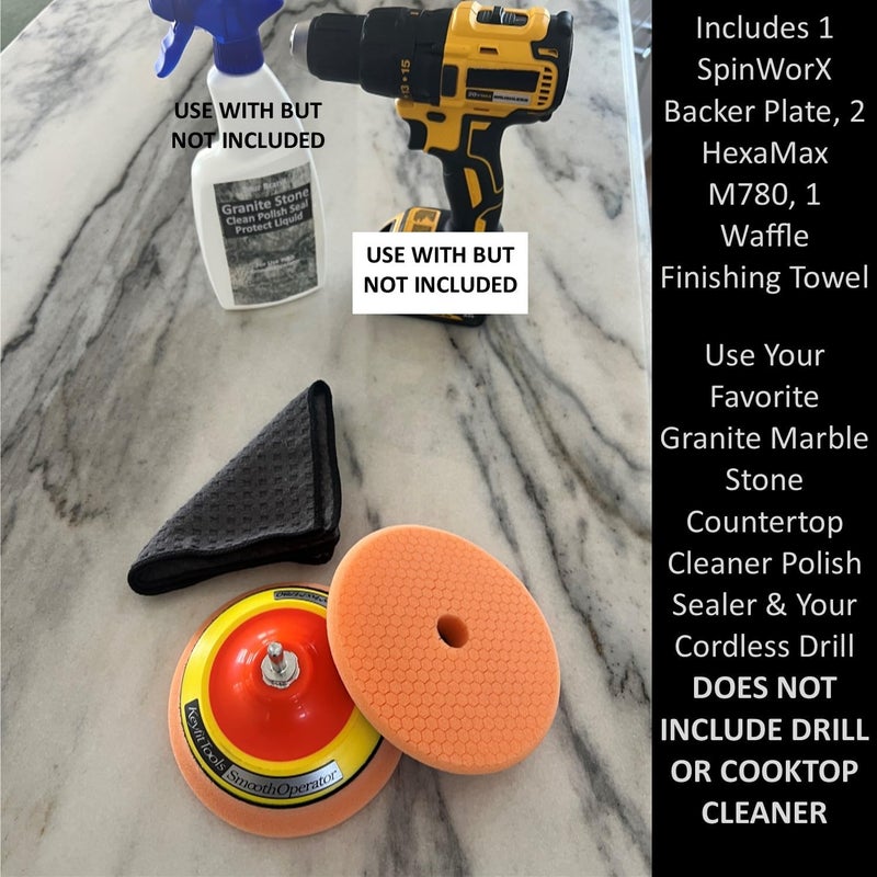 Keyfit Tools SmoothOperator Drill Powered Polisher - Image 2